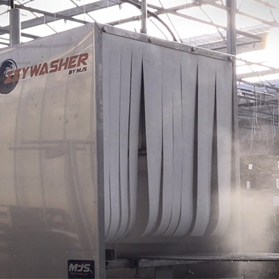 Lantbruk Effektiv kalvuppfödning Izy feeder Izy washer